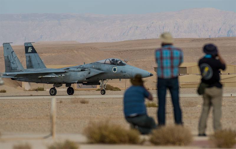 Un avion israélien a heurté la province de Homs (Syrie)