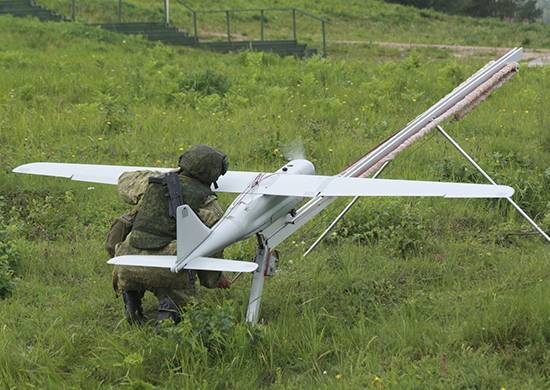 In the Central Military District received upgraded drones "Orlan-10"