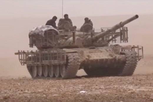 Syrian "tank special forces" again in battle