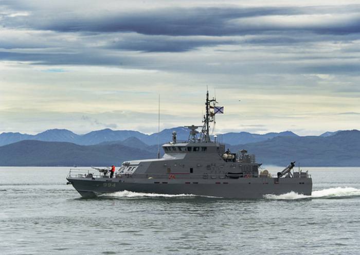 Pacific Fleet recebeu um novo projeto de barco anti-sabotagem "Rook"