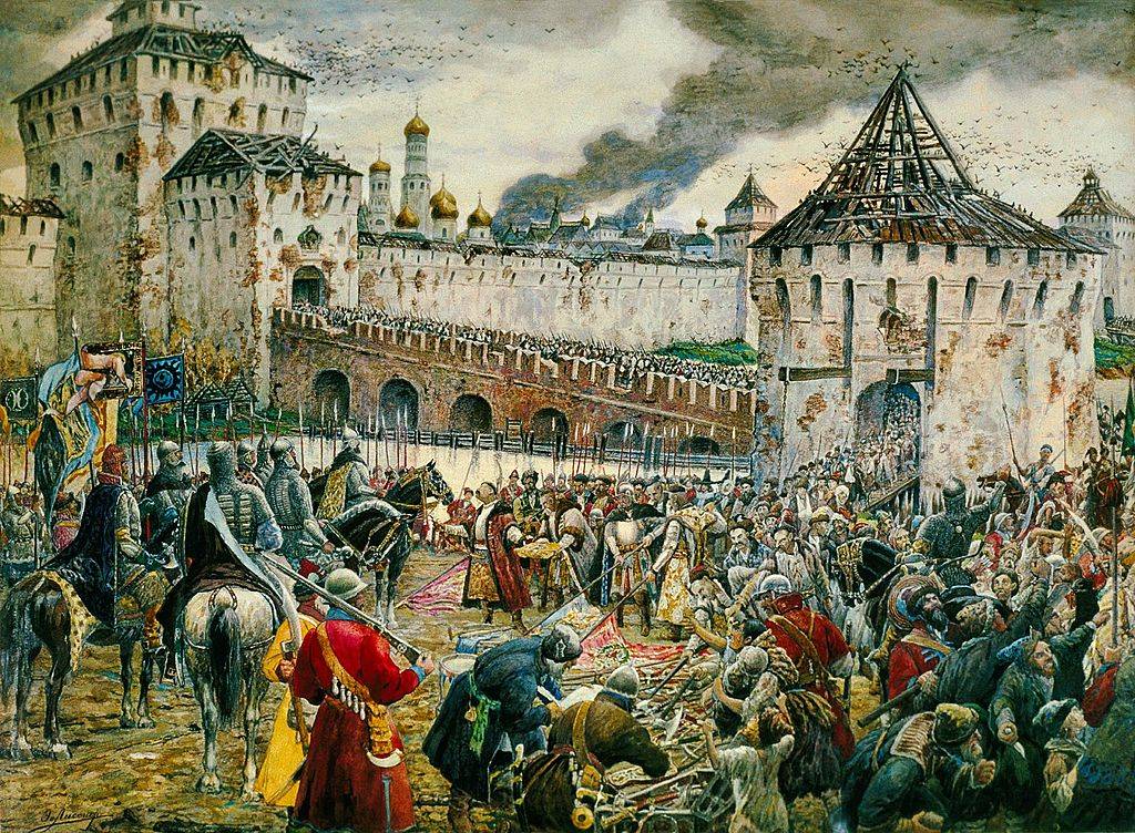 405 лет назад народное ополчение Минина и Пожарского освободило Москву от  иноземных захватчиков