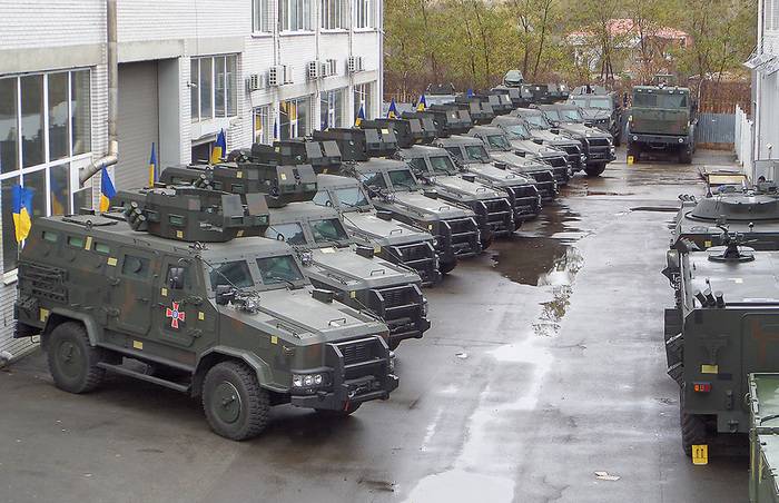 APU received the first batch of armored vehicles "Kozak-2"