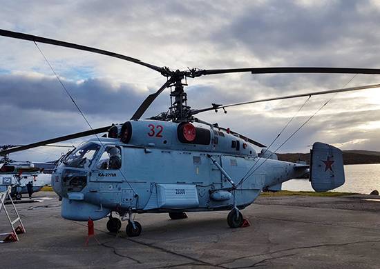 In Primorye, arrived after the repair of X-NUMX helicopters Ka-6