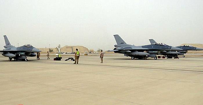 Iraqi Air Force Receives Fifth F-16 Fighter Jets 52 Block