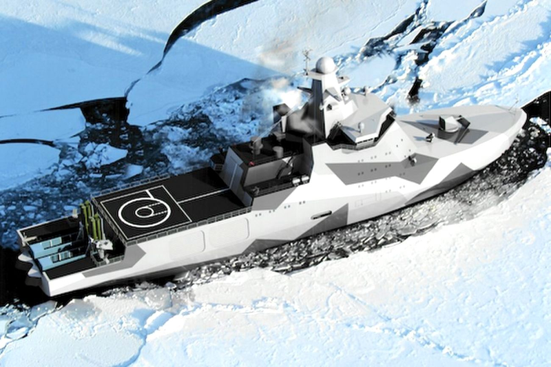 „Spărgătorul de gheață de luptă” al flotei ruse: nava din proiectul 23550