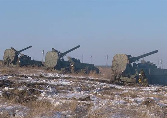 The party received a batch of self-propelled mortars "Tulip"