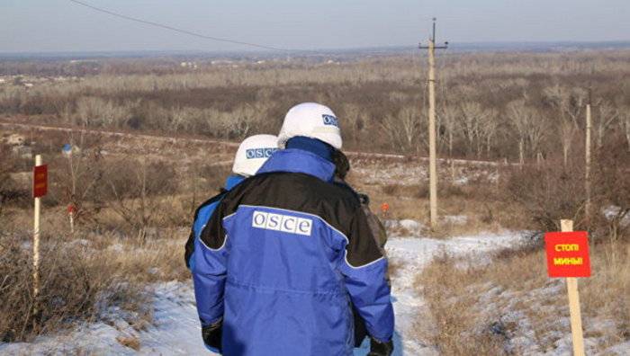 OSCE: the process of breeding forces in the Donbass stalled