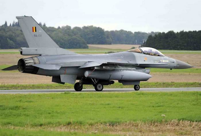 Belgian F-16 will train in Estonian airspace