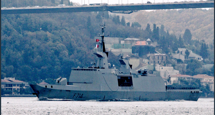 French "stealth frigate" is conducted by Russian radars