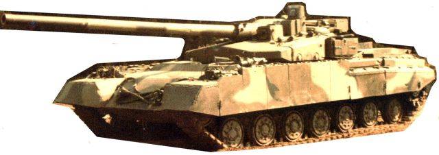 Soviet secret tank "Object 490"