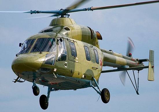 Un grupo de helicópteros de entrenamiento Ansat entró en la Academia de la Fuerza Aérea.