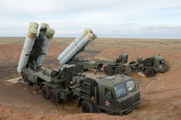 Perto de Astracã, equipes do S-400 dispararam contra o Javali