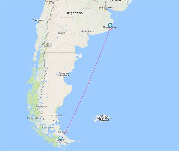 아르헨티나 해군 : 잠수함과 관련없는 고정 수중 소음