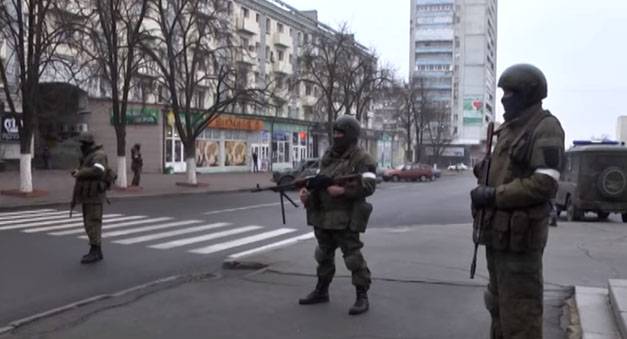 Was passiert im Zentrum von Lugansk?