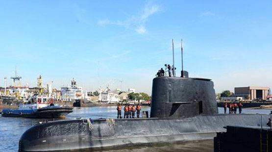 Venäjä tarjosi Argentiinalle apua San Juanin dieselsähköisen sukellusveneen etsinnässä