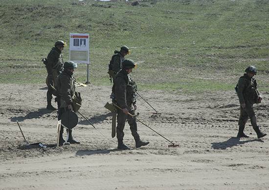 El entrenamiento con zapadores comenzó en la base rusa en Armenia