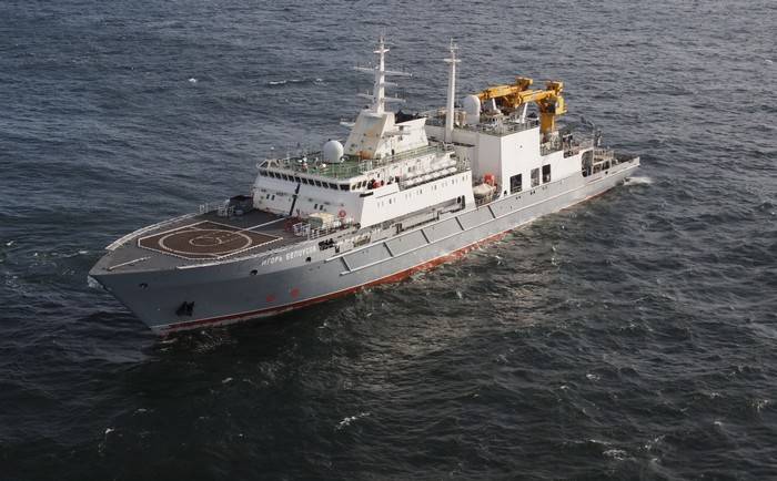 De marine ontvangt niet eerder dan 2023 een tweede schip van het type Igor Belousov