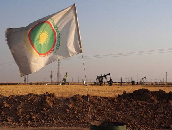 USA försöker provocera SAA med hjälp av olja att gå i krig med kurderna