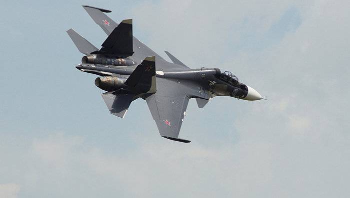 Pentágono acusa o russo Su-30 de intercepção "insegura" de aeronaves de reconhecimento dos EUA