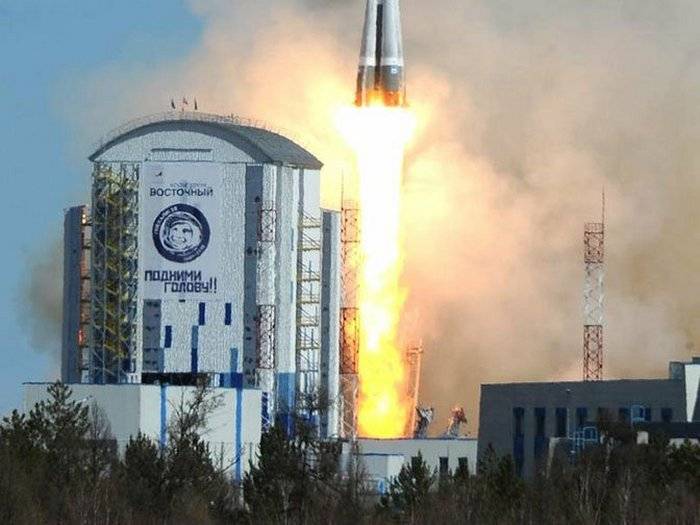 The second launch in the history of the cosmodrome