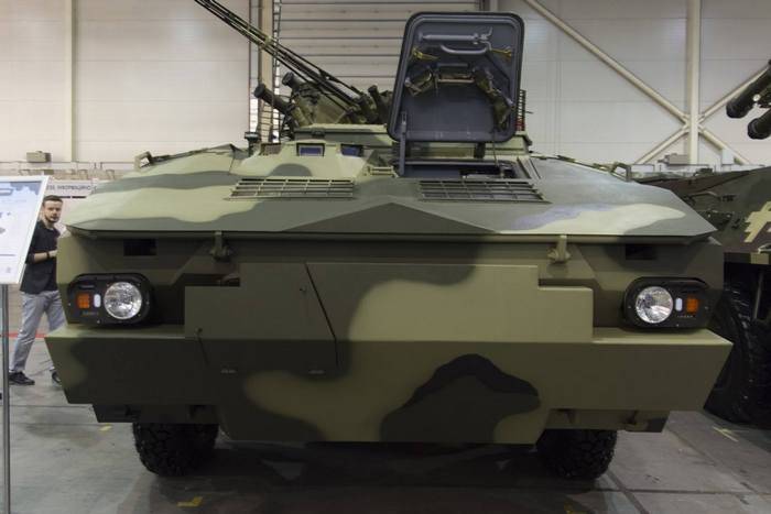 Poroshenko announced the creation of an armored personnel carrier in accordance with NATO standards in Ukraine