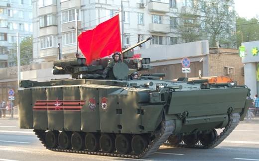 BMP "Kurganets" trece cu succes testele