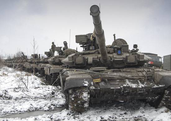 Güney Askeri Bölge'nin tank birimleri keşif grevi devrelerinin bir parçası olacak