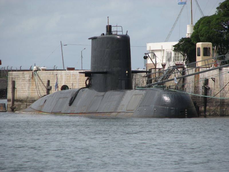 Версии по подводной лодке Аргентины