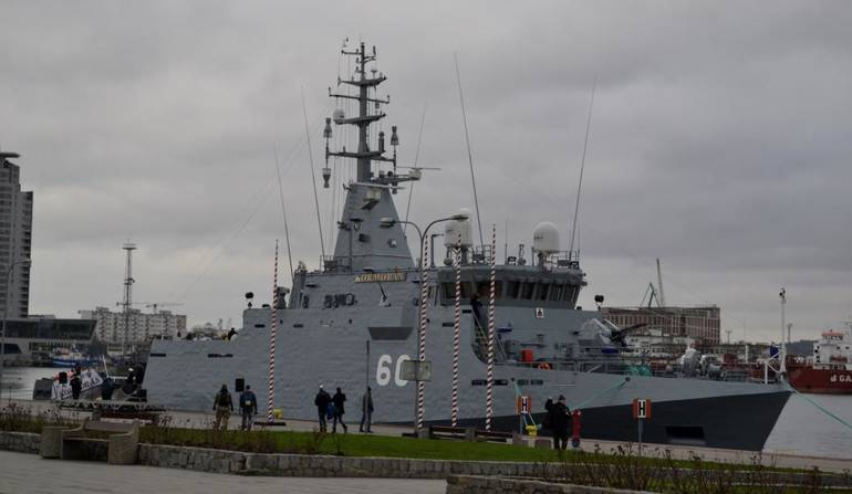 The Polish Navy received a new minesweeper