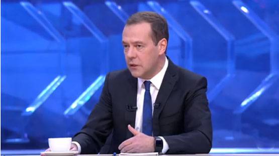 Medwedew sagte, ob er sich als Präsident sehe