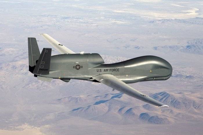 American RQ-4A Global Hawk conducted reconnaissance in North-West Russia