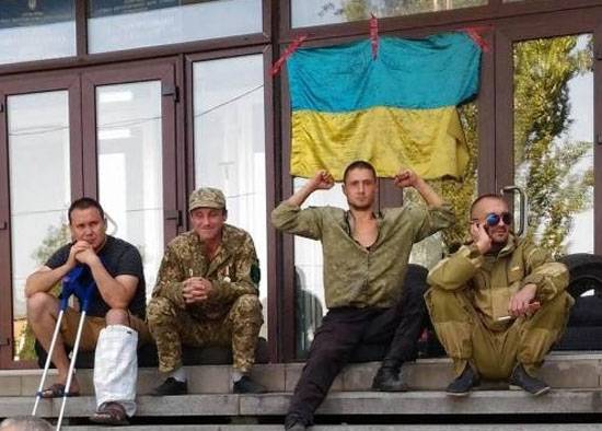 Terrain attribué aux vétérans de l'ATO ... au cimetière Zaporizhzhya