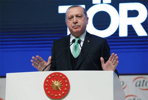 Erdogan: EUA querem trazer a Turquia de joelhos