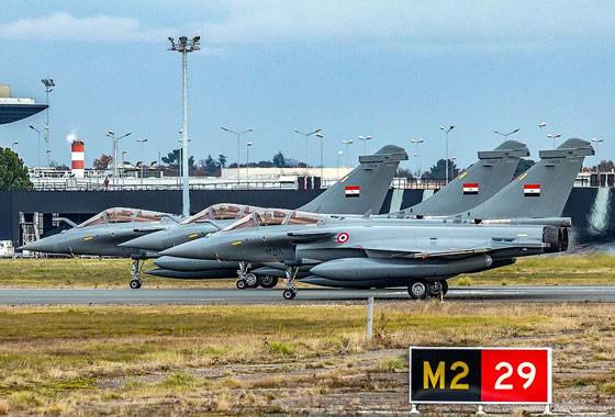 Mısır, tek "Rafale" nin son partisini aldı