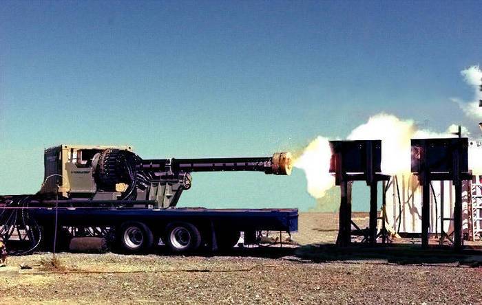 United States close the program to create a railgun