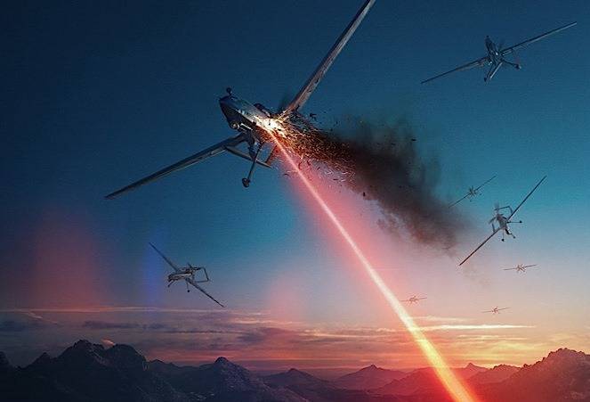 Dans la Fédération de Russie, ils envisagent de créer un laser mobile pour combattre les drones