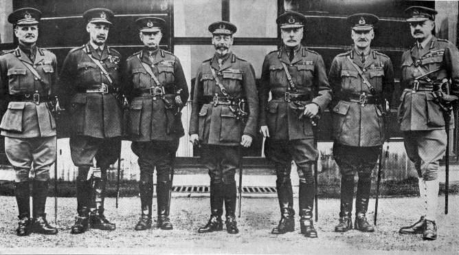 “迈克尔”。 3月份1918 Kaiser军队在法国的进攻。 5的一部分