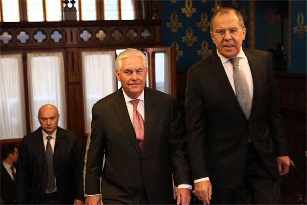 Tillerson on talks with Lavrov: It was a good meeting.