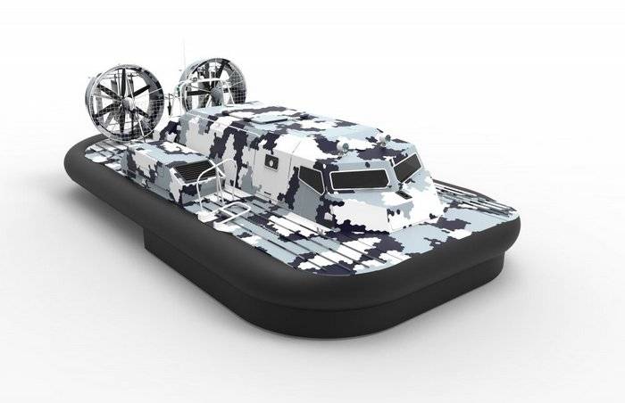 Патрульные ледоколы проекта 23550 оснастят судами на воздушной подушке