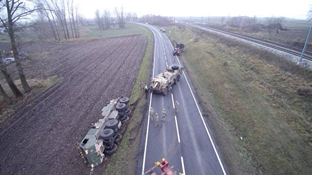 美国技术在波兰道路上被捕获