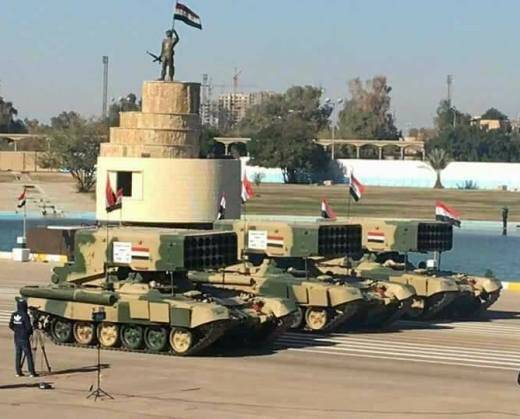 The Iraqi command recognized the "Sun" a real weapon of victory