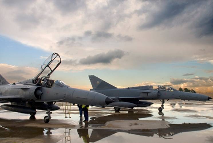 Draken International bought 12 decommissioned Cheetah fighters in South Africa
