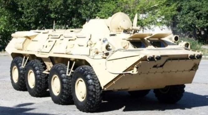 イラクで目撃されたポーランド系ウクライナ人のBTR-80UP