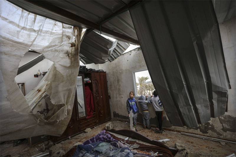 Israël. Les Palestiniens eux-mêmes ont tiré sur l'école de l'ONU dans la bande de Gaza