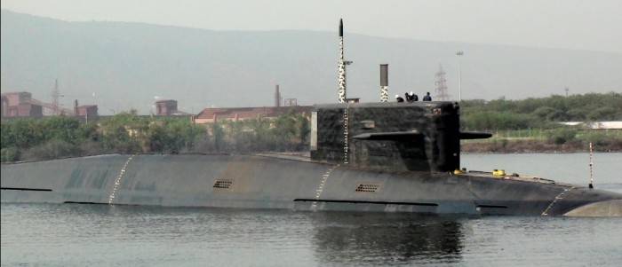 Lançou o segundo submarino nuclear indiano