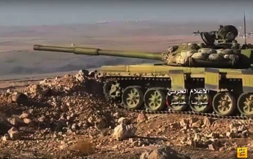 On the positions of the Syrian troops noticed tanks "Ural"