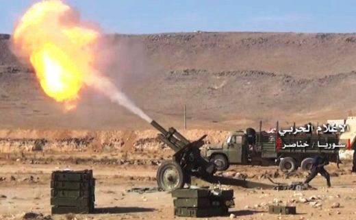 “Stalinist” howitzers observed in Syria