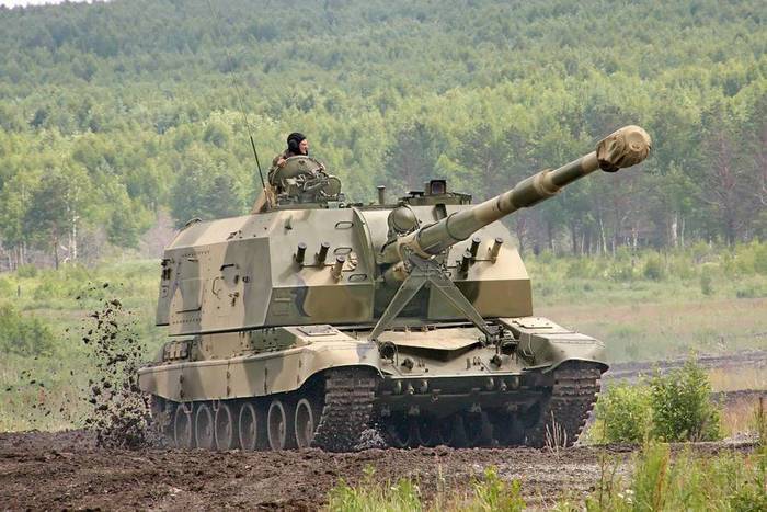 ZVO gunners received the latest Msta-SM2 howitzers