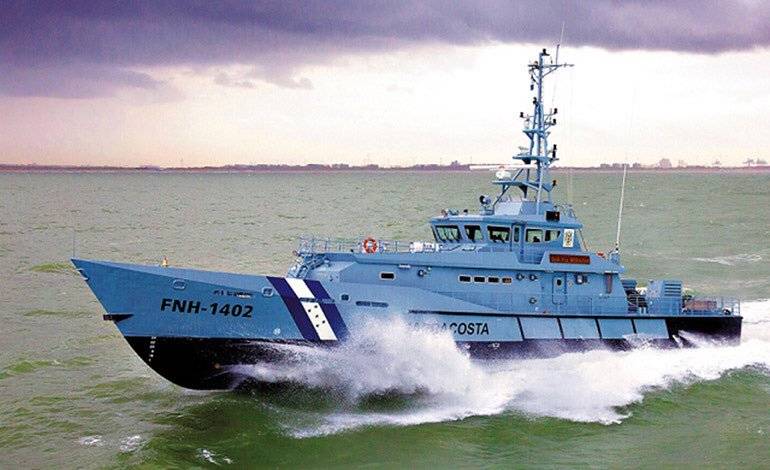 Nicarágua vai adquirir dois barcos de patrulha na Holanda