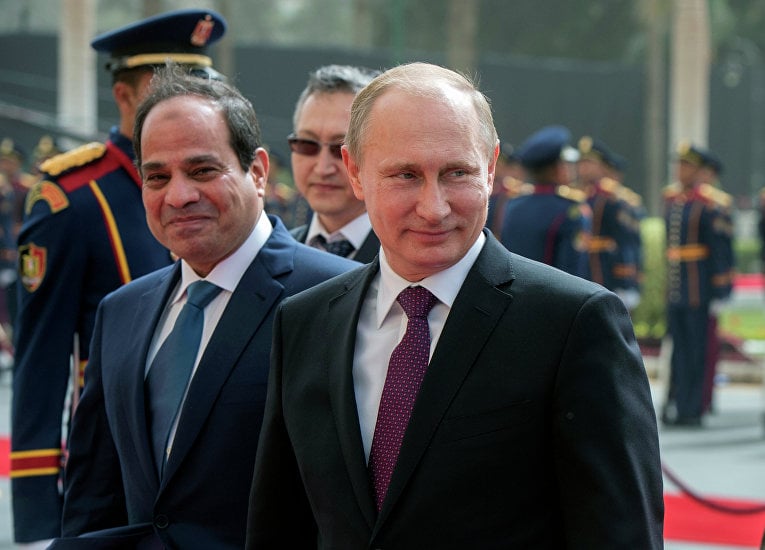Egito e Rússia: um salto qualitativo no desenvolvimento das relações